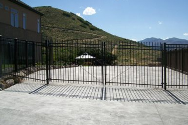 luxury ,modern,sturdy and durable garden security sliding swing metal estate main entrance driveway gate