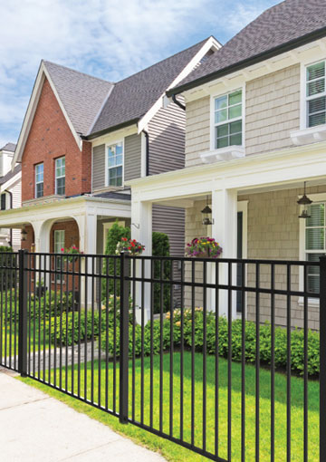 Classic Design Easily Assembled Flat Top Safety Protect Fence