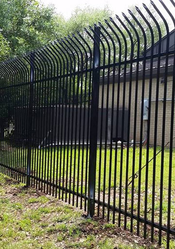 High-Security Home Garden Decorative Metal Picket Fence