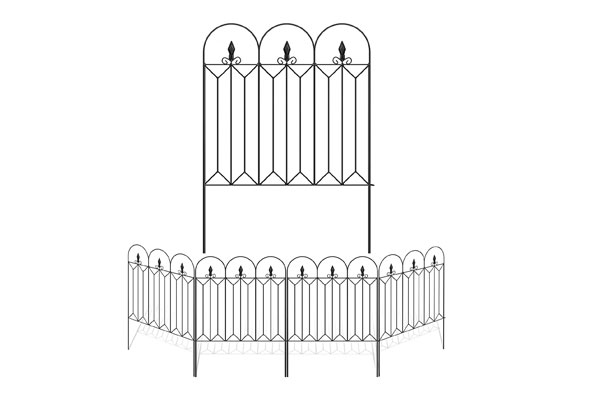 Rustproof and Waterproof Metal Folding Fencing Landscape Wire Border for Garden Flowers Animal Barrier