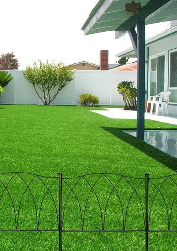 Ornamental Steel Garden Edging Border For Patio And Backyard Path