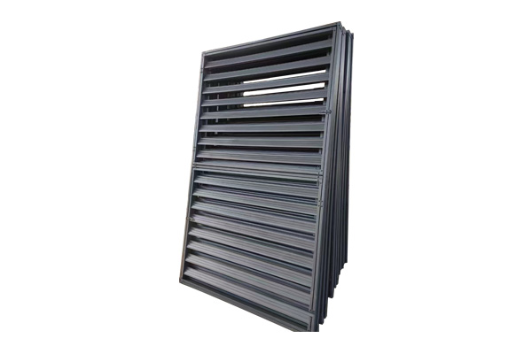 outdoor powder coated galvanized steel louver shutter for window/the outdoor airconditioner unit shading.